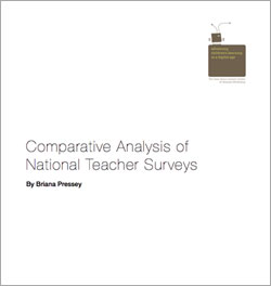 Comparative Analysis of Teacher Surveys